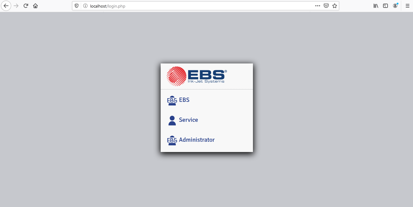 Hướng dẫn đăng nhập phần mềm EBS-260